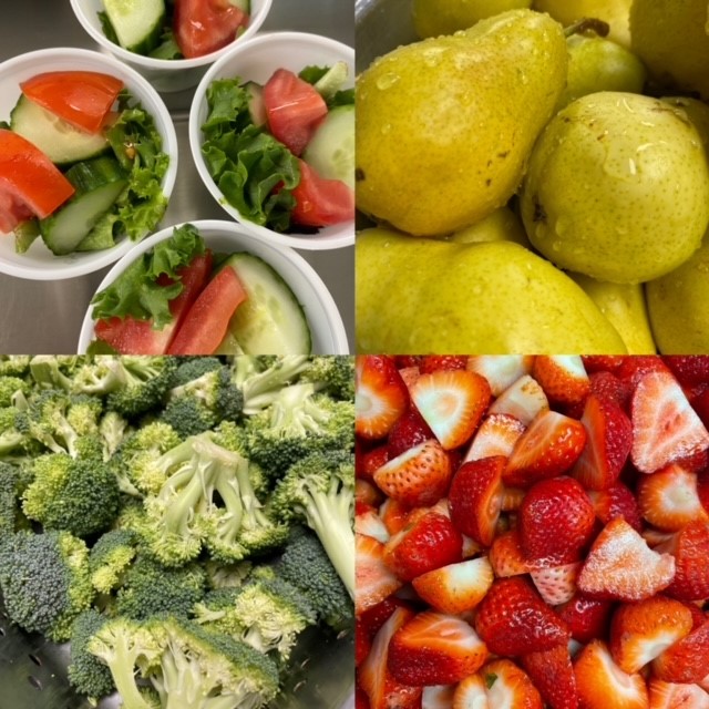 Fresh fruit and Veggies